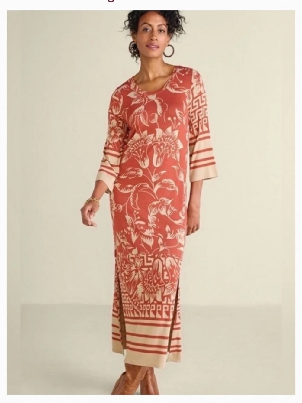 Soft Surroundings Asteria Knit Dress in X-Large